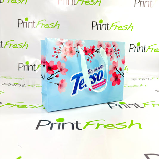 25 Bolsas Boutique Premium, Laminadas Mate o Brillante. Medidas: 35x26x10 cm.