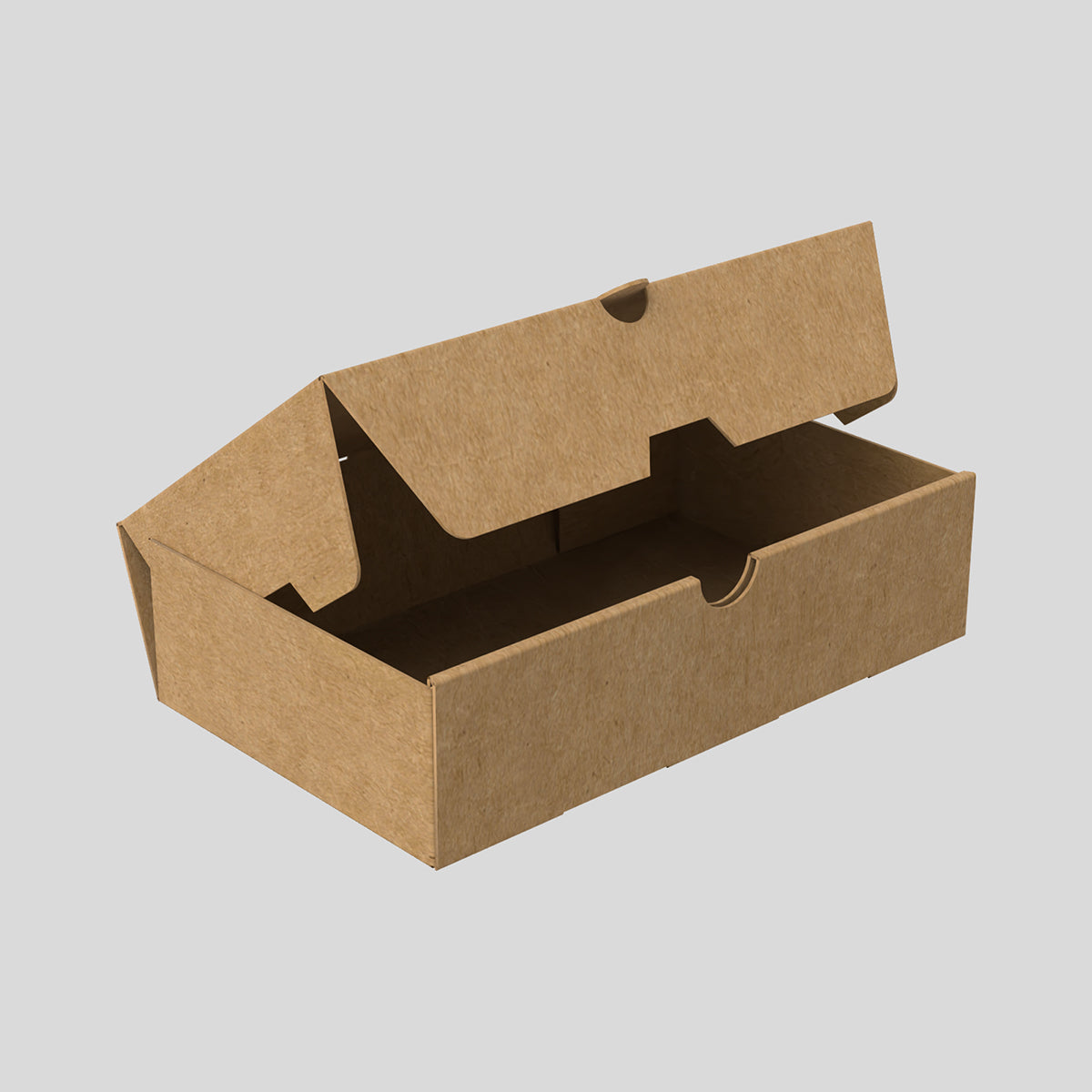 Millar de Cajas para Varios Usos. Elaborada en Kraft o Texcote. Medidas 18x11x4.5 cm