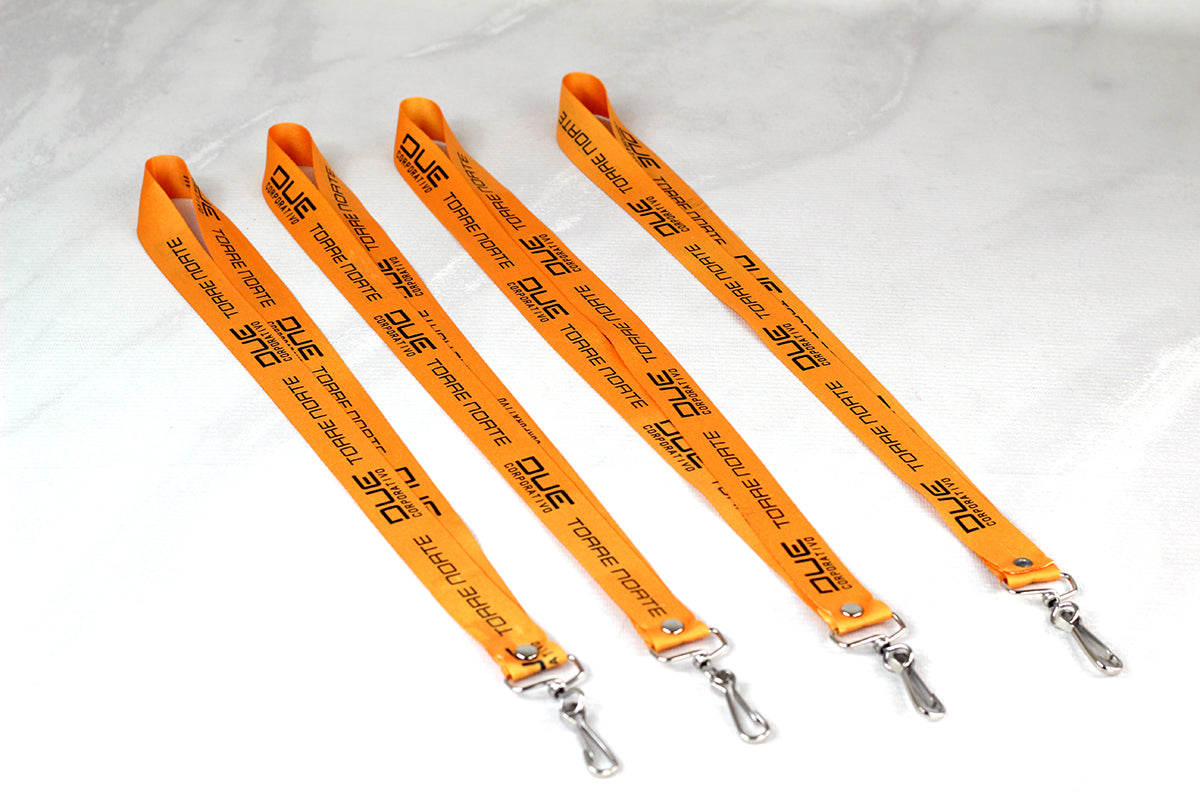 25 Landyards Personalizados Sublimados. Medidas 2.5x100 cm