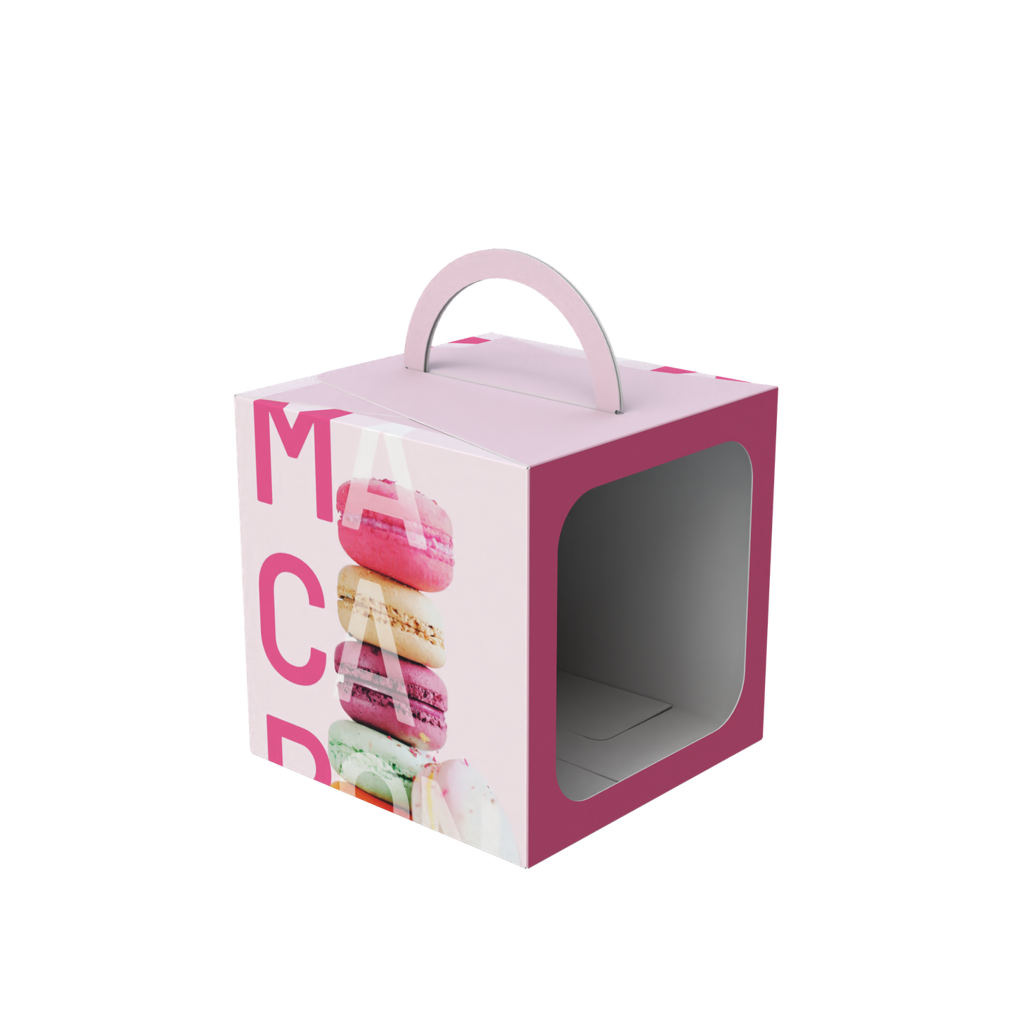 500 Cajas con Agarrador para Productos Varios. Medidas: 14x14x14 cm.