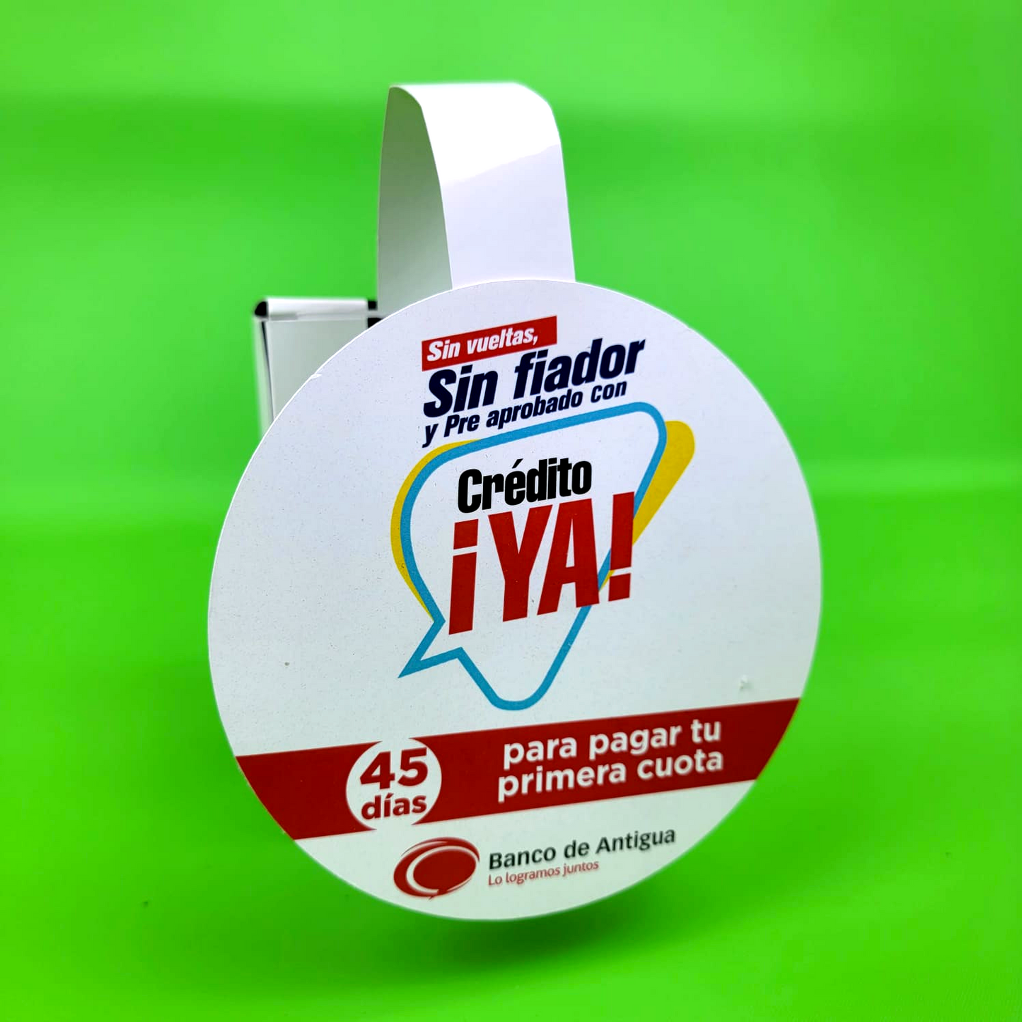 Millar de Register Topper/ Hablador de Precio Full Color. Medidas: 12.5cm