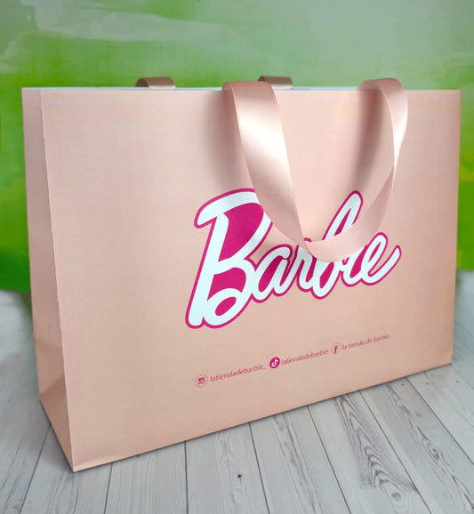 1 Ciento de Bolsas Tipo Boutique Full Color Grande Medidas: 34x25x8cm