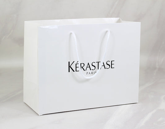 Ciento de Bolsas Tipo Boutique Impresas a 1 Color en Papel Texcote Laminadas  Medidas: 30X 23X13 CM