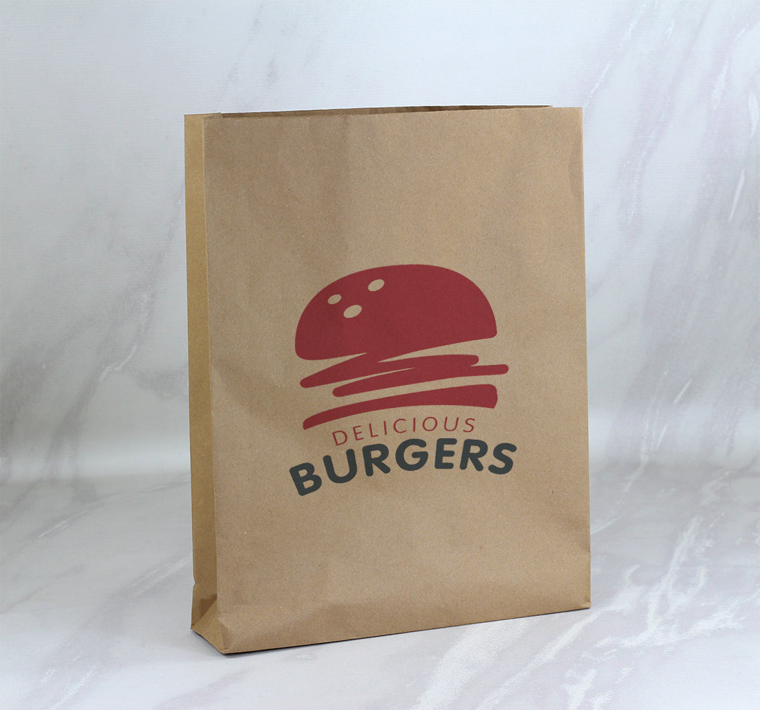 Millar de Bolsa Kraft o Bond Vertical Grande Medidas: 36x46x8 cm.