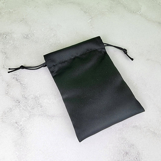 25 Bolsas de Tela para Joyería SATINADAS MATE con Estampado en DTF.