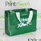 30 Bolsas Boutique Premium en Opalina, Laminadas Mate o Brillante. Medidas: 33x24.5x13.5 cm.