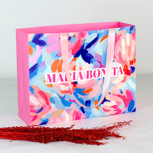 25 Bolsas Boutique Extra Grandes PREMIUM en Papel Sintético. Medidas 45x35x15cm