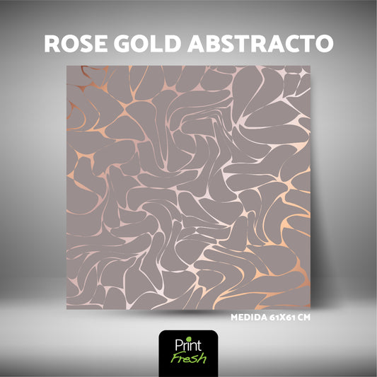 Backs para Fotografía Rose Gold Abstracto 60x60cm