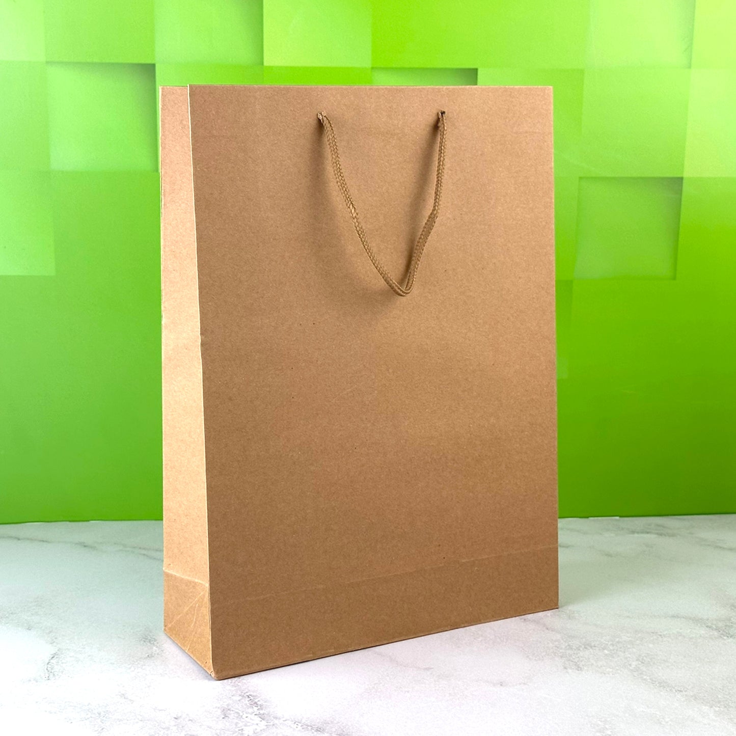 Ciento de Bolsas Kraft Premium Pequeñas Medidas: 24x33x10 cm
