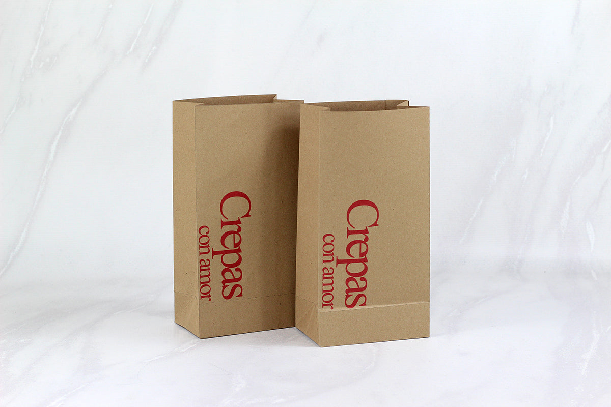 Ciento de Bolsas para Crepas Medidas: 15x29.5x9cm