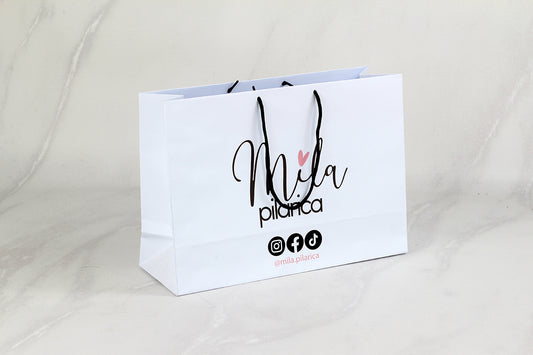Ciento Bolsa Boutique Bond Medianas Horizontales MEDIDAS: 28x21.5x14cm