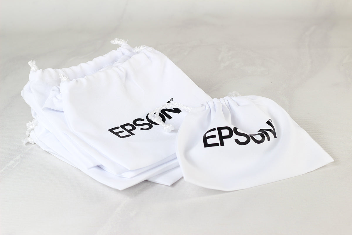 12 Bolsas de Tela para Joyería con DTF o Sublimadas Medidas: 20x18 cm