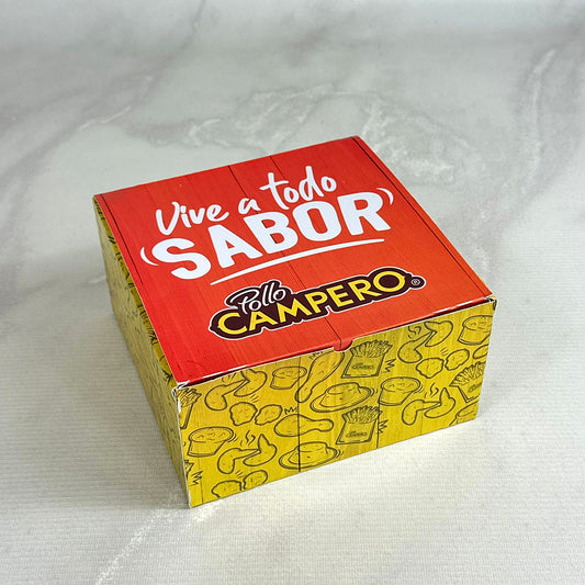 25 Cajas Semi-Rígidas en Texcote Medidas: 21x21x10 cm