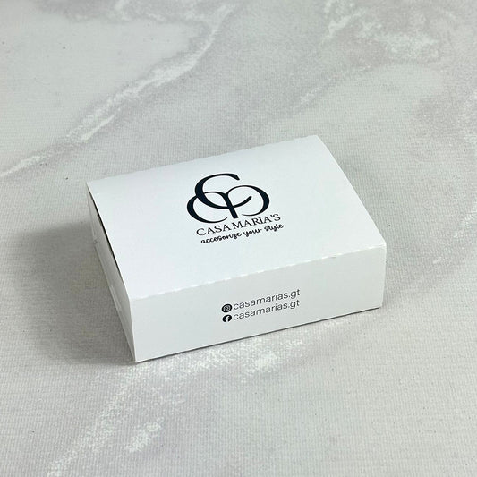 Ciento de Cajas de 2 Piezas con Tapadera Impresión Full Color Medidas: 10x7.5x3 cm.