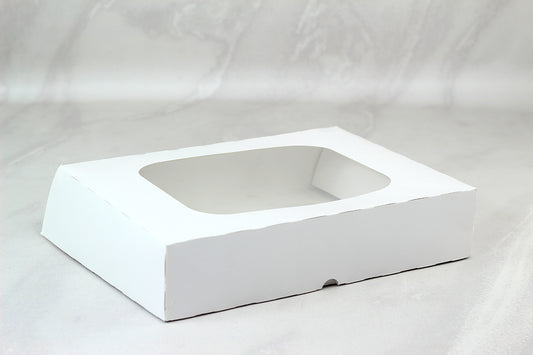 200 Cajas Para Donas Blanca en Texcote. Medidas 27x20x6cm.