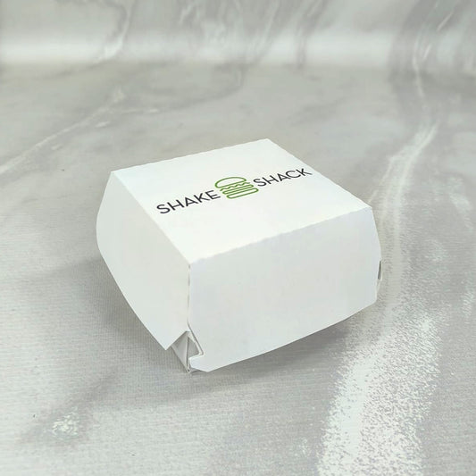Millar de Cajas de Hamburguesas Personalizadas para Restaurantes. Tamaño: 11x11x8 cm