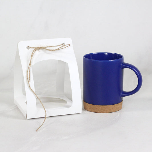 Ciento de Cajas Grandes para Tazas con Base de Corcho. Medidas: 12x12x17cm.