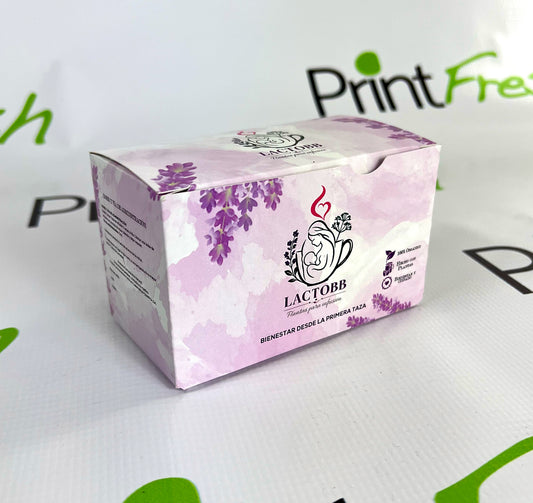 Ciento de Cajas para Té Medidas: 13.5x8x7.5 cm.