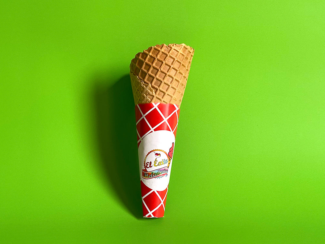 1 Millar de Fundas para Helado Tamaño:5×5 pulgadas /13x13cm.