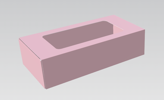 Ciento de Caja Tipo Bandeja 2 Piezas. Full Color en Texcote. Medidas 17x8.5x4.5cm.