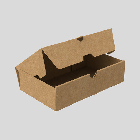 Millar de Cajas para Varios Usos. Elaborada en Kraft o Texcote. Medidas 18x11x4.5 cm