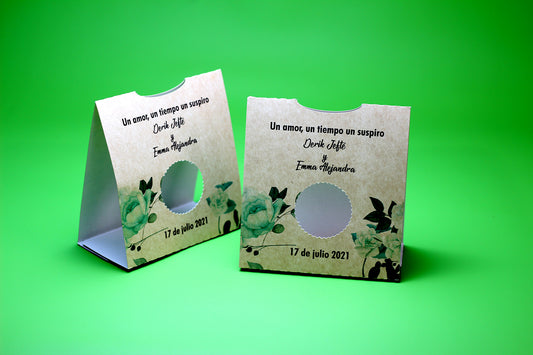 100 Cajas para Galletas Full Color Personalizadas Medidas: 13.5x11.5x7 cm.