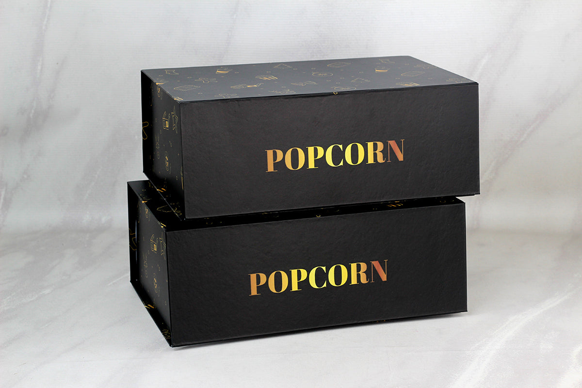 25 Cajas de Cartón Chip Premium con Vinil Adhesivo. Laminado con Imán Medidas: 36x23x14 CM