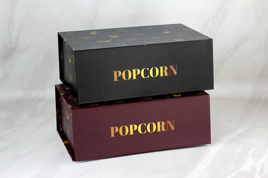 25 Cajas de Cartón Chip Premium con Vinil Adhesivo. Laminado con Imán Medidas: 36x23x14 CM