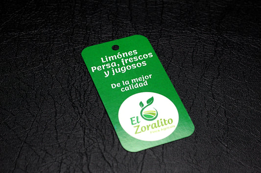 Ciento de Etiquetas Impresión 1 Lado. Medidas 2x3.5 pulgadas.