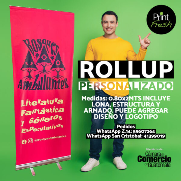 Rollup 0.80X2 mt