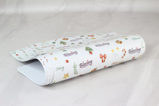 Ciento de Papel de Regalo 12.5x19 Pulgadas