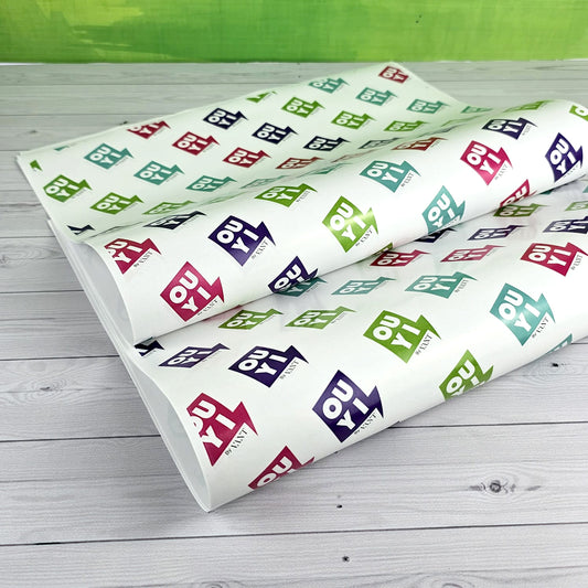 Ciento de Papel de Regalo Full Color Personalizado Medidas: 12.5x19 pulgadas