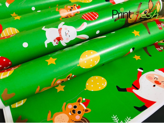 Ciento de Papel de Ragalo toda Ocasión Personalizado Medidas:12.5x19 pulgadas.