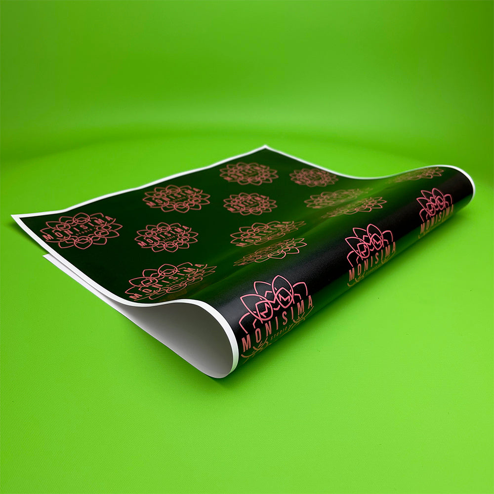 Ciento de Papel de Regalo Full Color Personalizado Medidas:12.5×19 pulgadas.