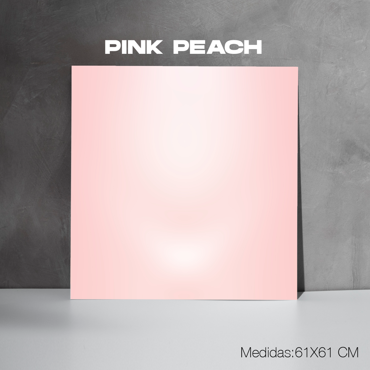 Backs para Fotografía (PINK PEACH) Medida 60x60cm.