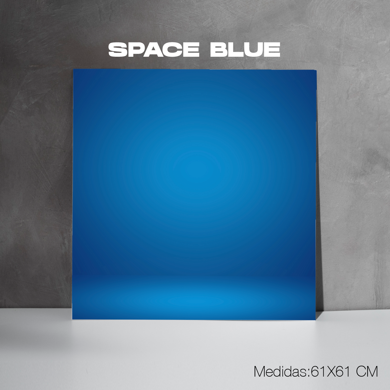 Backs para Fotografía (SPACE BLUE) Medida 60x60cm.