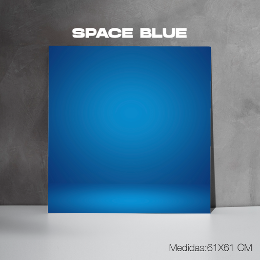 Backs para Fotografía (SPACE BLUE) Medida 60x60cm.