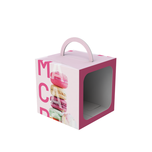 500 Cajas con Agarrador para Productos Varios. Medidas: 14x14x14 cm.