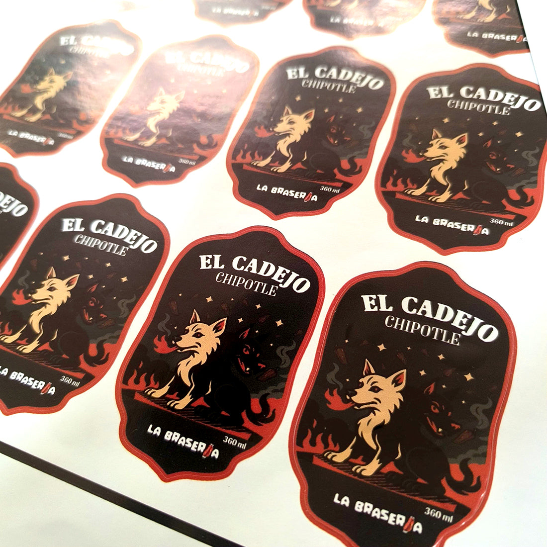 Etiquetas Adhesivas Personalizadas Laminadas