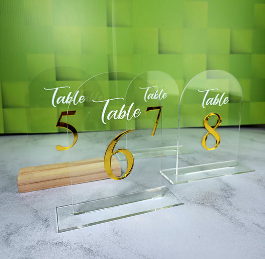 12 Acrilicos Para Eventos, Bodas o Cumpleaños. Número en 3D Corte Láser