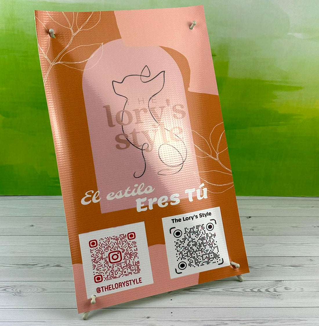 Banner X De Escritorio MEDIDAS: 23×43 cm