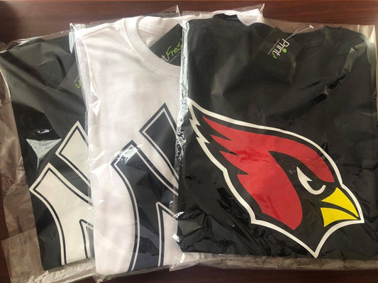 12 Playeras Con DTF Full Color, Tallas S,M.L.XL.