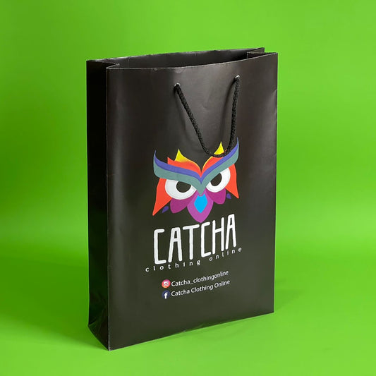 1 Ciento de Bolsas Tipo Boutique Full Color Medidas: 22x34x8cm