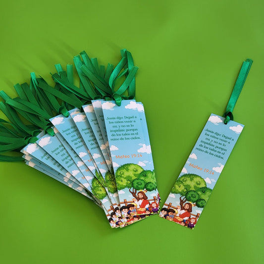 25 Separadores para Libros Full Color con Listón