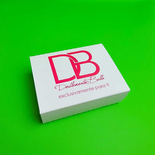 Ciento de Cajas de 2 Piezas con Tapadera Medidas: 10×7.5×3 cm.