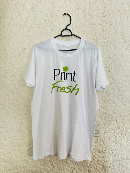 12 Playeras con Impresión DTF Full Color Al Frente