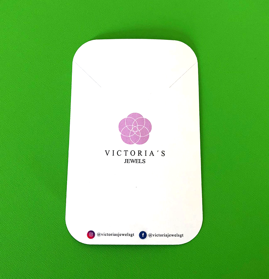 Ciento de Cartoncitos Para Joyería. Medidas 2x3.5 pulgadas