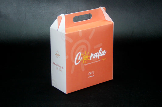 Ciento de Lonchera Full Color Medidas: 6.5×6.5×3 pulgadas.