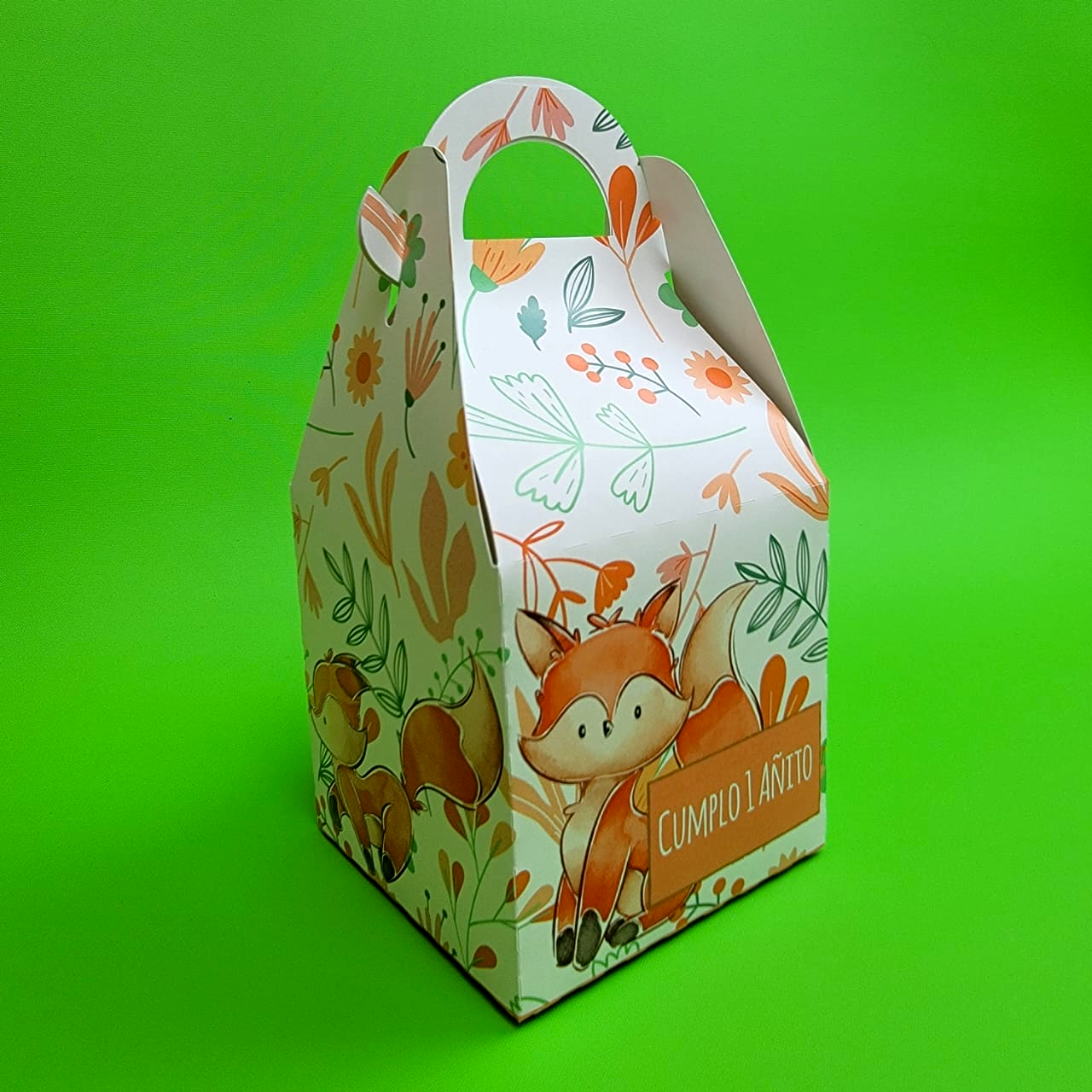 25 Loncheritas para Fiestas Infantiles. Medidas: 10x10x20cm