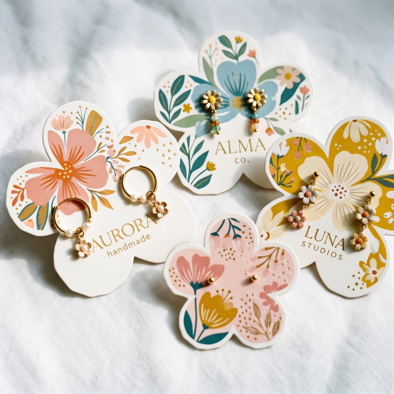 Scrunchies y Cartoncitos para Bisutería